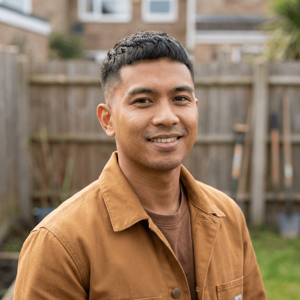 Portrait of a moving company owner in a work shirt